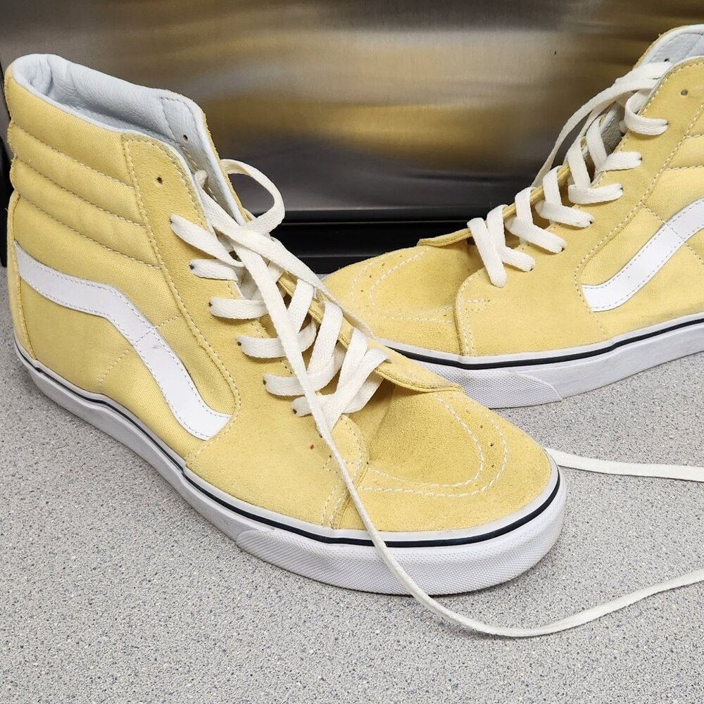 Vans suede sk8-hi Yellow